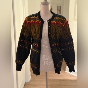 Vintage Irish Wool Cardigan by A New Wool Designs